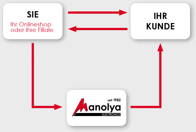 Drop Shipping Infografik